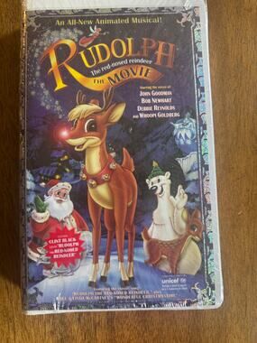 NWT Rudolph The Red Nosed Reindeer Movie VHS Sealed Clamshell